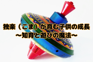独楽(こま)が育む子供の成長~知育と遊び~ | 玩具オタクJJの部屋