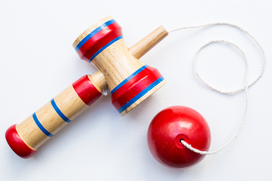 Japanese traditional toys kendama