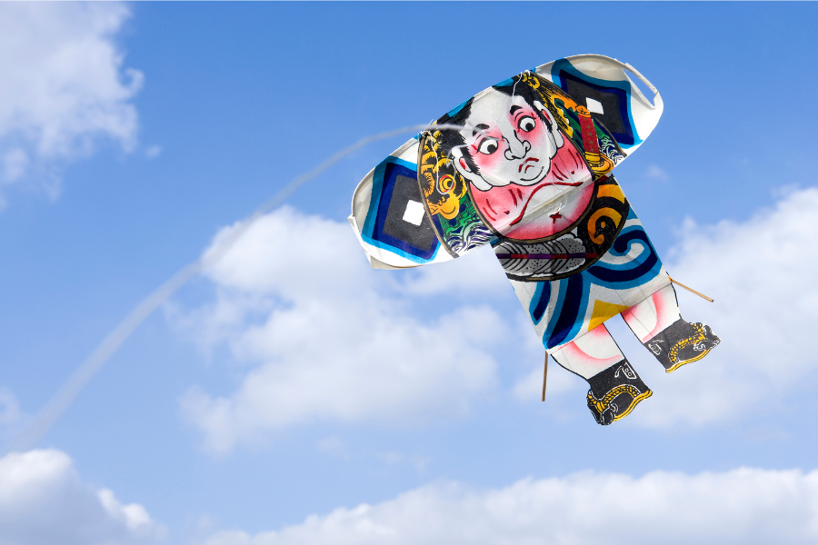 Japanese traditional toys kite