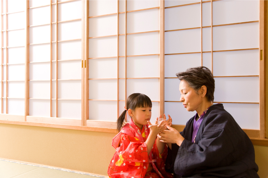 Japanese traditional toys ayatori