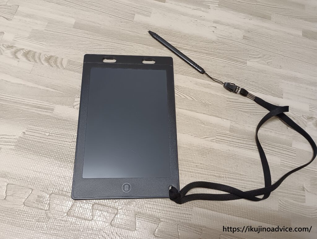 スリコの8.5インチ電子メモパッドのレビュー画像１