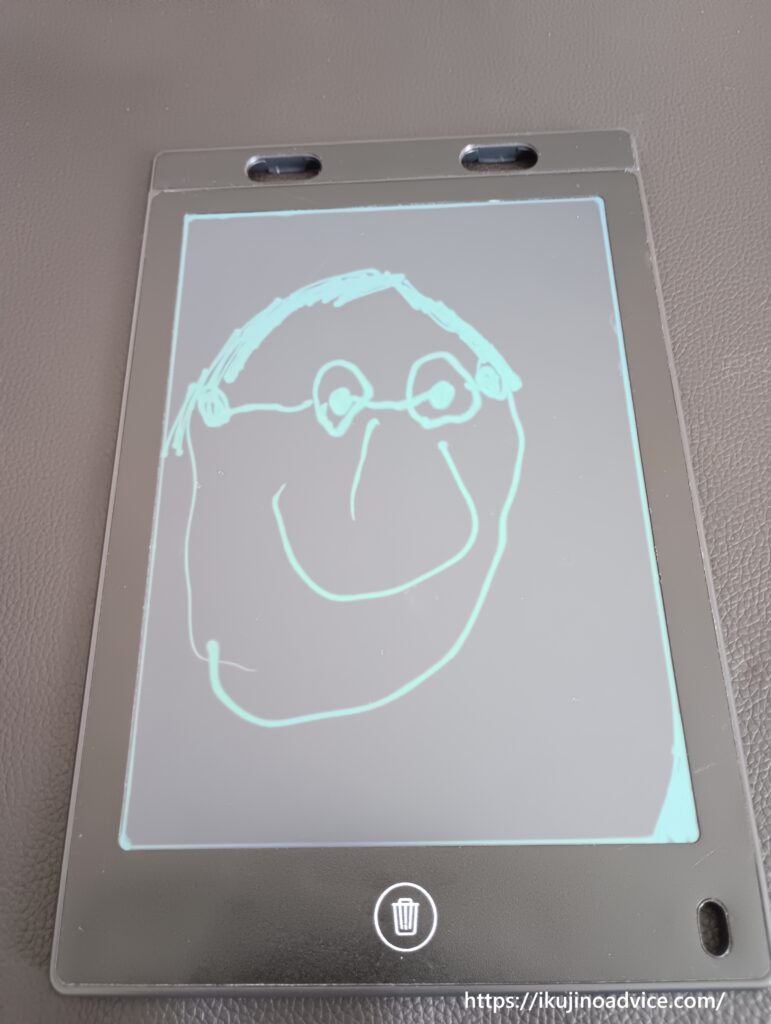 スリコの8.5インチ電子メモパッドのレビュー画像8